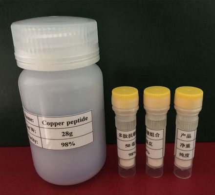Blue Powder Peptide Hair Growth Anti-Aging Copper Tripeptide